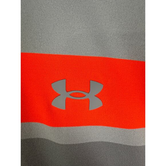 Under Armour The Playoff Polo Golf Performance Stretch Polo Shirt Gray Mens XL - Picture 5 of 9